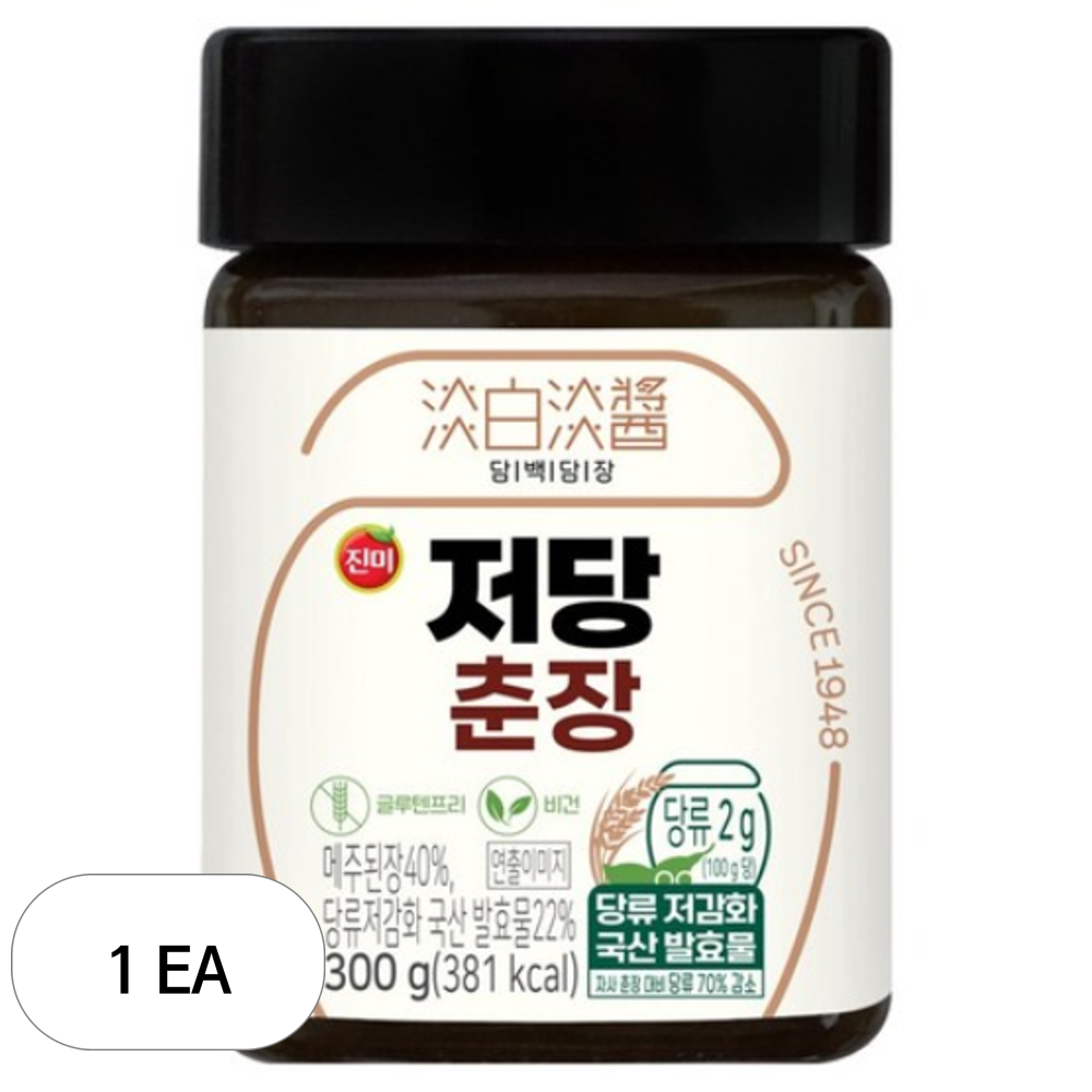 담백담장 저당춘장