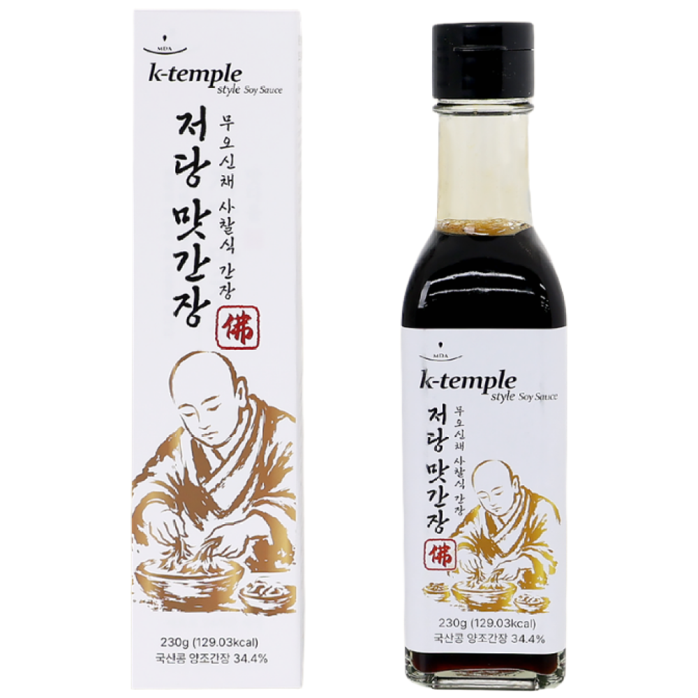 사찰식 저당 맛간장