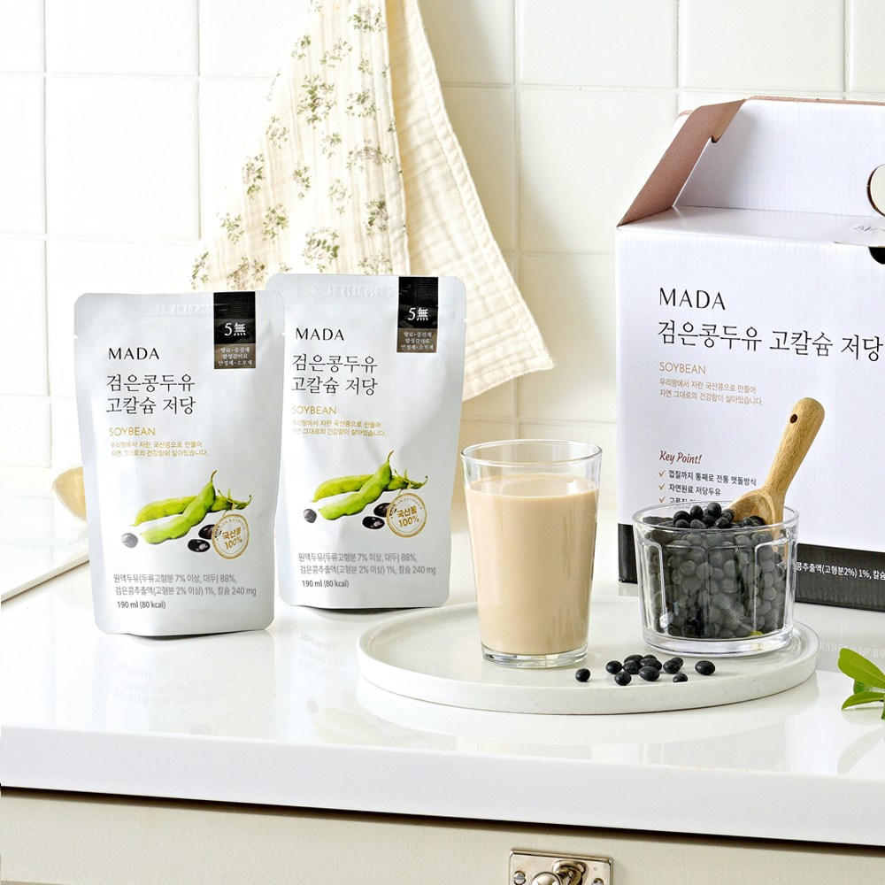 MADA 검은콩두유 고칼슘 저당