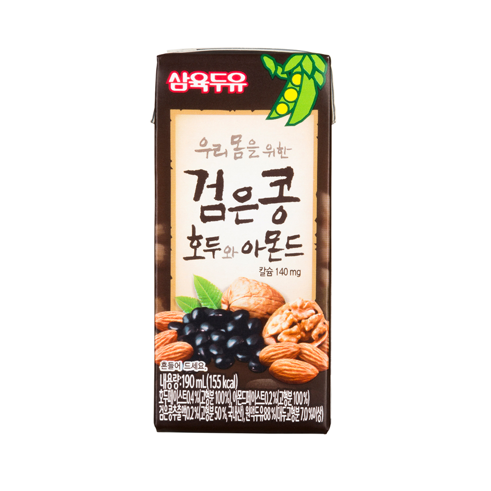 삼육두유 저당 검은콩호두와아몬드