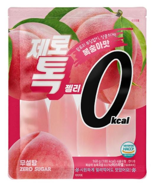 제로톡젤리복숭아맛