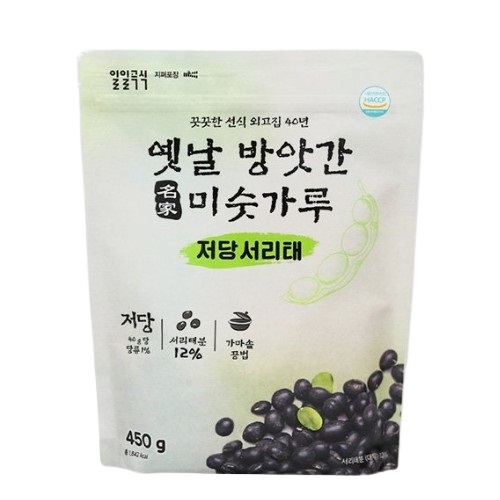옛날방앗간미숫가루 저당 서리태