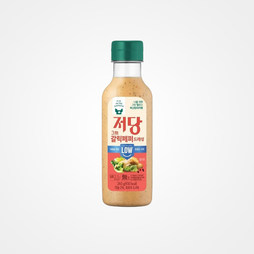 저당 갈릭페퍼드레싱
