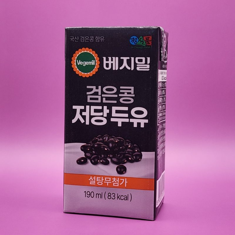 베지밀 검은콩 저당 두유