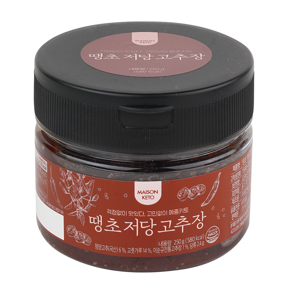 땡초 저당고추장