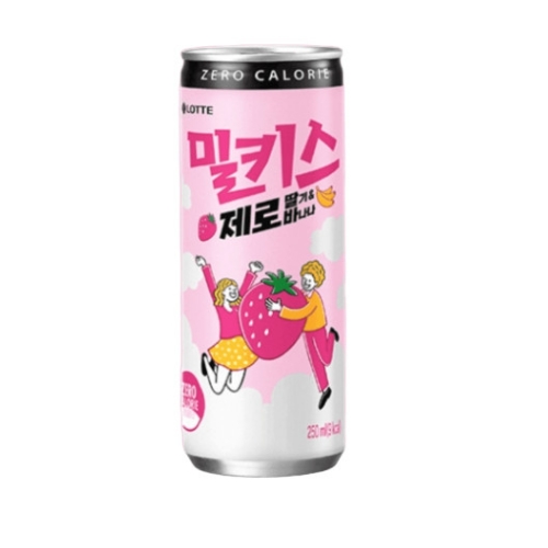 밀키스제로딸기&바나나