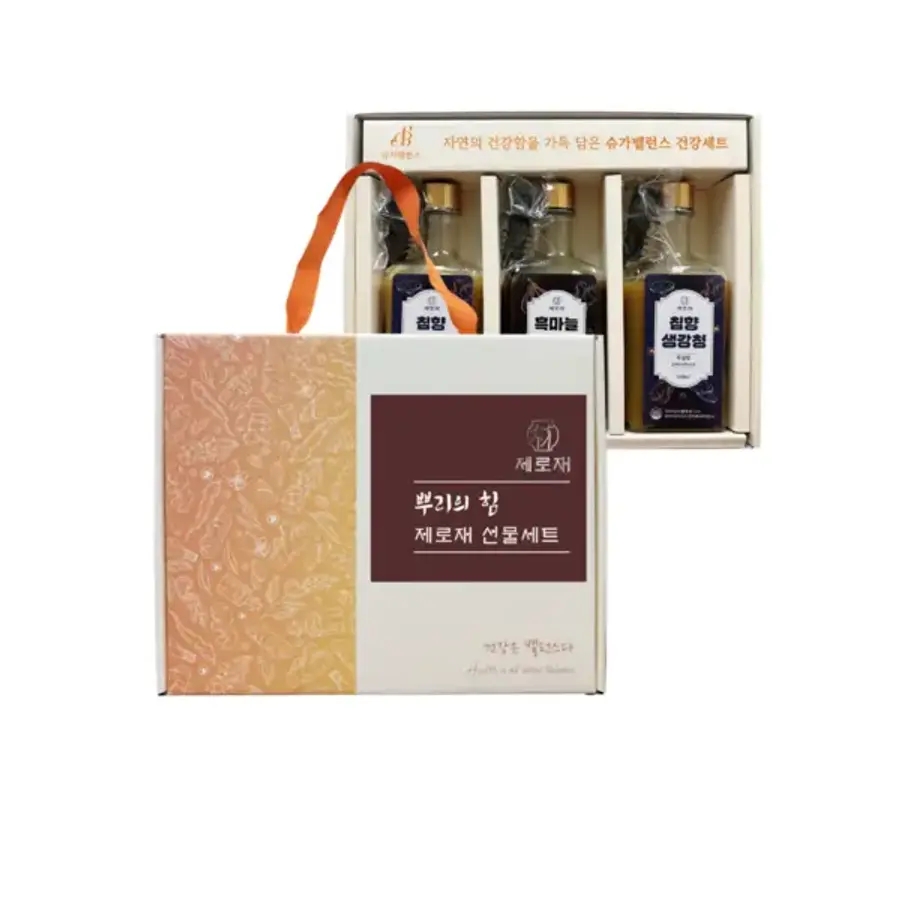 제로재 무설탕 생강청