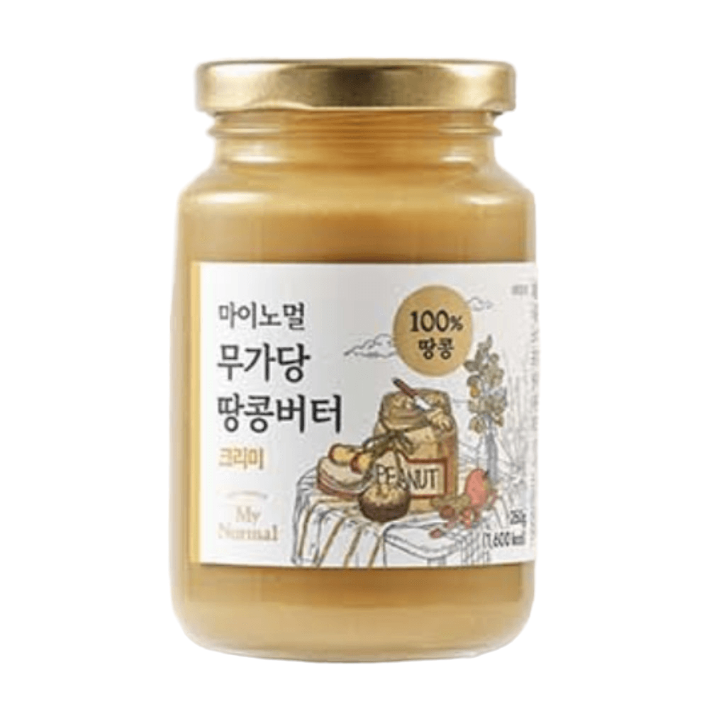 마이노멀 무가당 땅콩버터 크리미