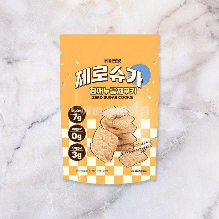 제로슈가 참깨누룽지쿠키
