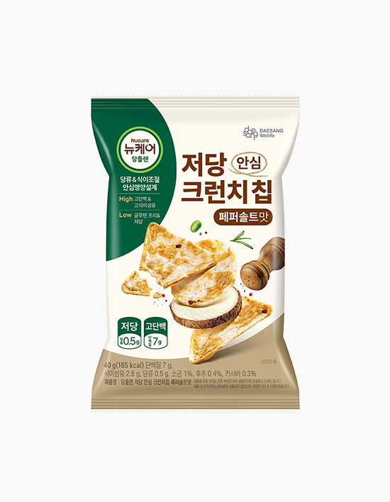 당플랜 저당 안심 크런치칩 페퍼솔트맛