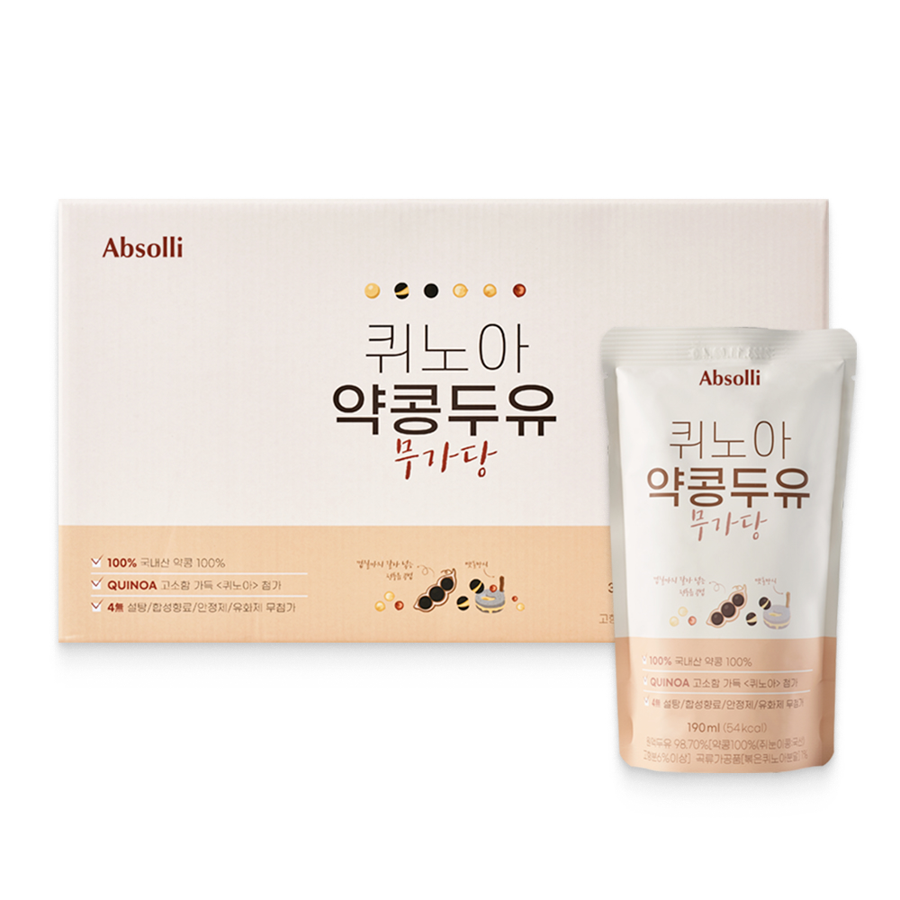 퀴노아 약콩두유 무가당