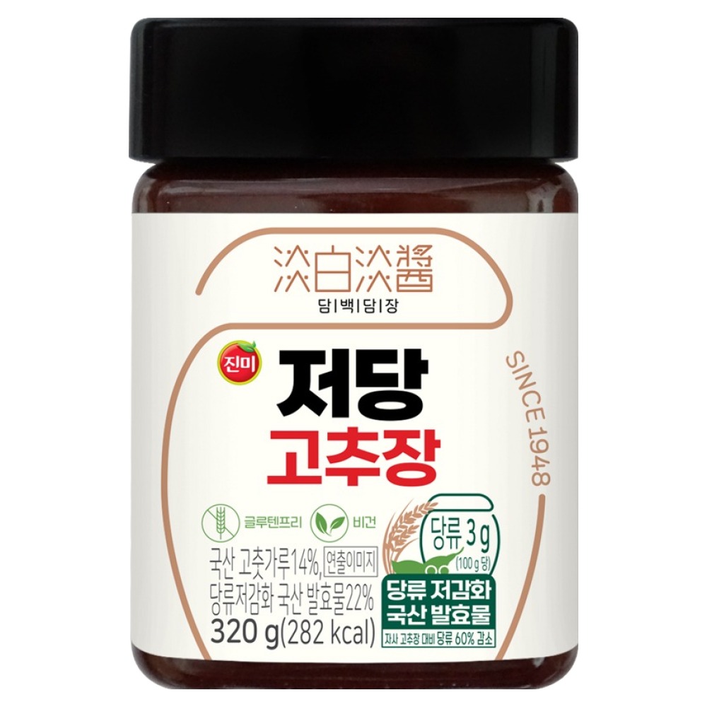 담백담장 저당고추장