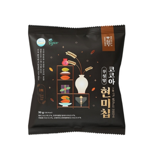 무설탕 코코아 현미칩