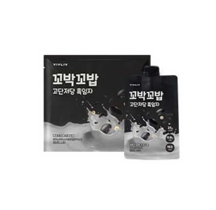 꼬박꼬밥 고단저당 흑임자