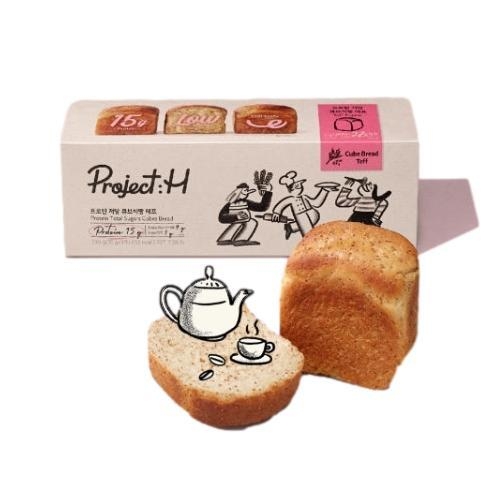 프로틴 저당 큐브식빵 테프