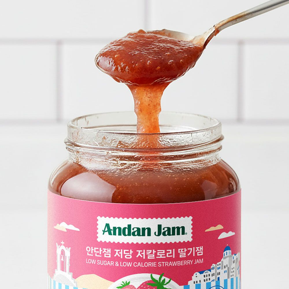 안단잼 저당 저칼로리 딸기잼