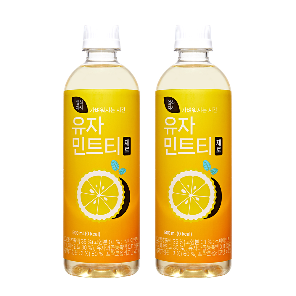 일화차시 유자민트티 제로