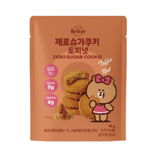 잇츠베러 제로슈가 쿠키 토피넛
