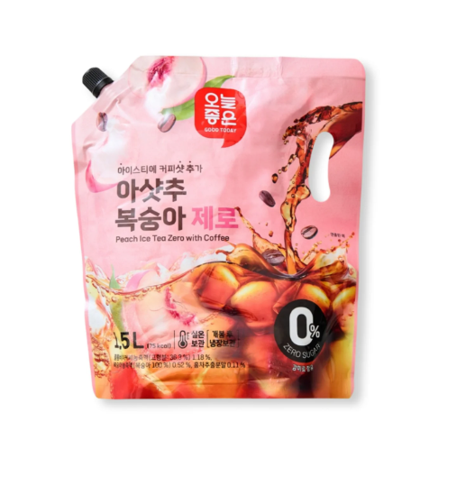 오늘좋은 아샷추 복숭아 제로