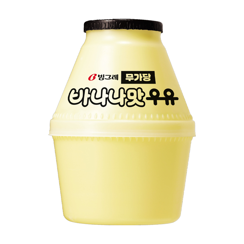빙그레 바나나맛 우유 무가당