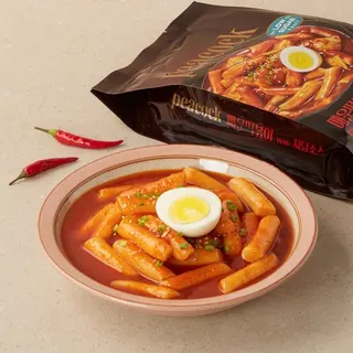 매운떡볶이 with 저당소스