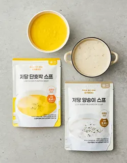 포케올데이 저당 양송이 스프
