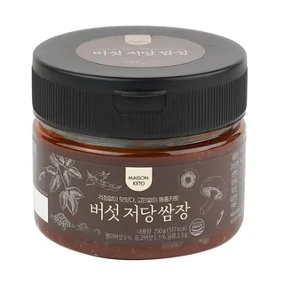 버섯 저당쌈장