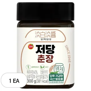 담백담장 저당춘장