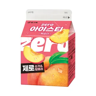 빙그레 제로 아이스티 복숭아