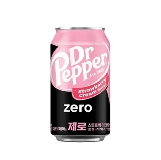 닥터 페퍼 제로 스트로베리크림향