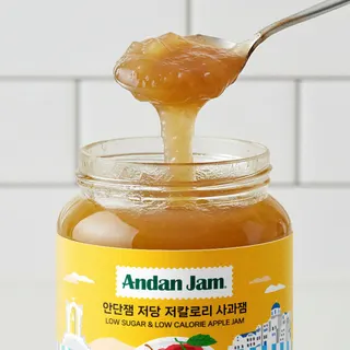 안단잼 저당 저칼로리 사과잼
