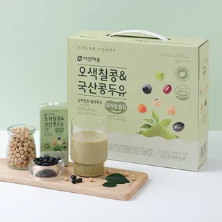 오색칠콩&국산콩두유 무가당 말차