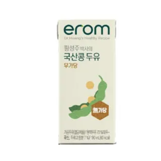 황성주 박사의 이롬 국산콩 두유 무가당 고칼슘