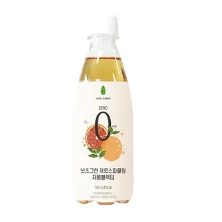 넛츠그린 제로스파클링 자몽블랙티